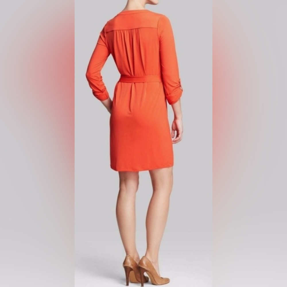 NEW! Michael Kors Shirt Dress w/Cable Tie